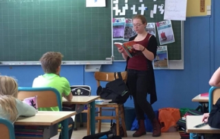Héloïse De Ré, intervention à l'école de Spicheren