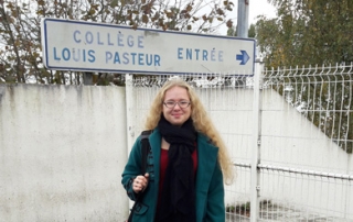 Héloïse De Ré, intervention collège Louis Pasteur de Faulquemont